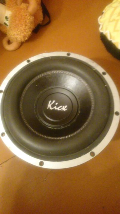 Лот: 7616648. Фото: 1. Kicx qs300. Сабвуферы
