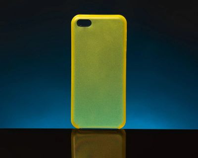 Лот: 19915660. Фото: 1. Кейс для iPhone 5C (силикон) желтый. Чехлы, бамперы