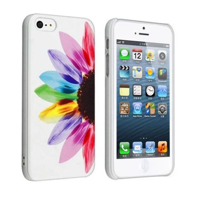 Лот: 3527144. Фото: 1. чехол iphone 5 ромашка. Чехлы, бамперы