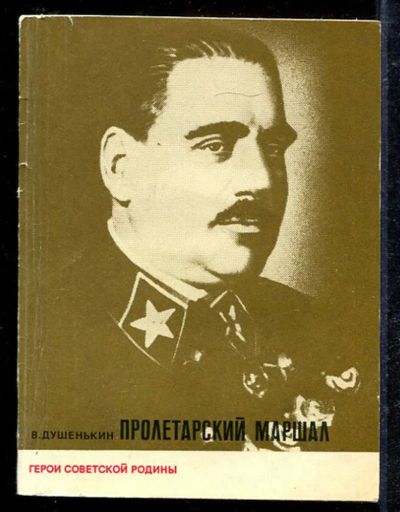 Лот: 23433111. Фото: 1. Пролетарский маршал | Серия: Герои... Мемуары, биографии