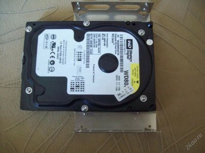 Лот: 66062. Фото: 1. винт WD 80 gb IDE. Жёсткие диски (HDD)
