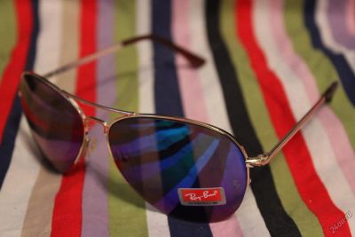 Лот: 4050601. Фото: 1. Очки Ray Ban Aviator Зеркальные... Очки солнцезащитные