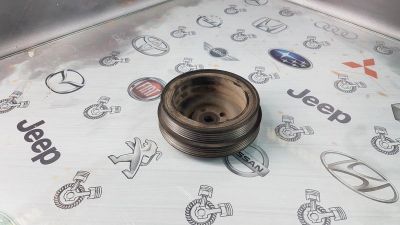 Лот: 23585612. Фото: 1. Шкив коленвала Mitsubishi Lancer... Двигатель и элементы двигателя
