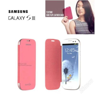 Лот: 2322411. Фото: 1. флип кейс розовый samsung galaxy... Чехлы, бамперы