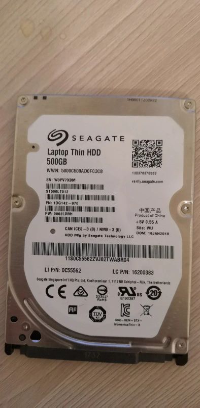 Лот: 15205439. Фото: 1. Жесткий диск 500 gb. Жёсткие диски (HDD)