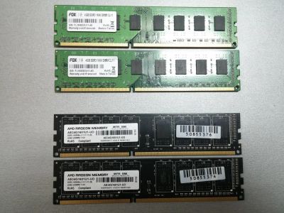 Лот: 5317355. Фото: 1. Память DDR-III DIMM 4096MB (4GB... Оперативная память