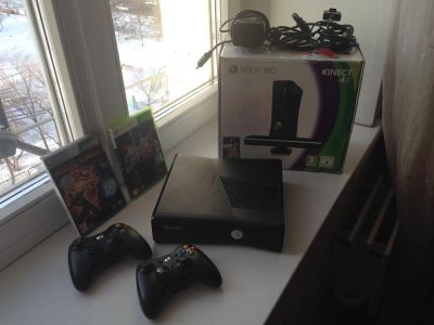 Лот: 3592193. Фото: 1. Xbox 360 [Slim] 4гб - [Полный... Игровые приставки, консоли