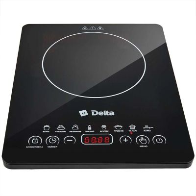 Лот: 25739121. Фото: 1. Плита индукционная Delfa, D-302N... Плиты, духовые шкафы, варочные поверхности