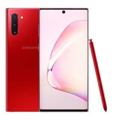 Лот: 14545695. Фото: 1. Samsung Galaxy Note 10, красный... Смартфоны