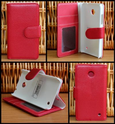 Лот: 6251326. Фото: 1. Чехол-книжка на Nokia Lumia 630... Чехлы, бамперы
