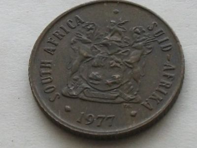 Лот: 10677369. Фото: 1. Монета 2 цент два ЮАР Южная Африка... Африка
