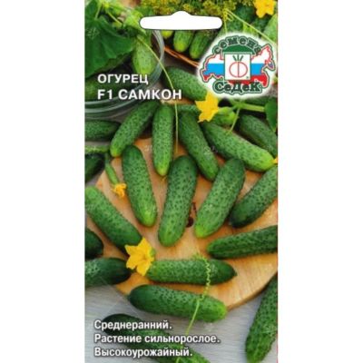 Лот: 24699486. Фото: 1. Семена Огурец, Самкон F1, цветная... Другое (семена, рассада, садовые растения)