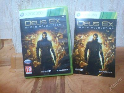 Лот: 2323397. Фото: 1. Deus Ex Human Revolution [Xbox... Игры для консолей