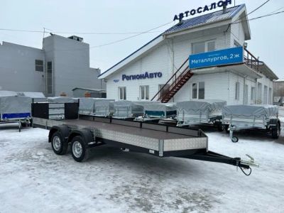 Лот: 25045927. Фото: 1. Прокат прицепа для 2-х квадроциклов. Прицепы, полуприцепы