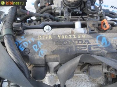 Лот: 8746305. Фото: 1. Двигатель D17A Honda Edix. Двигатель и элементы двигателя