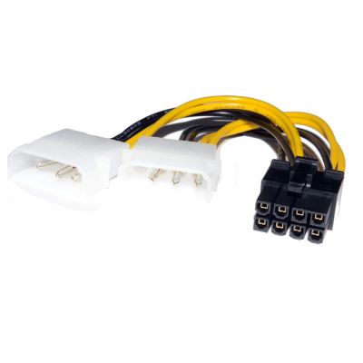 Лот: 18208637. Фото: 1. 8pin to 2 molex. Шлейфы, кабели, переходники