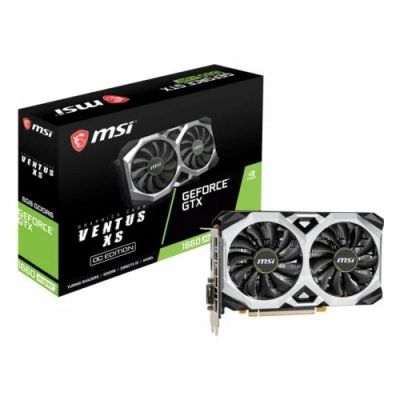 Лот: 17083237. Фото: 1. Видеокарта MSI GeForce GTX 1660... Видеокарты