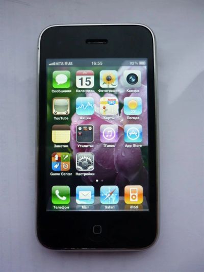 Лот: 3424248. Фото: 1. Apple Iphone 3GS 16gb Белый White. Смартфоны