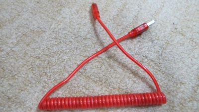 Лот: 4918209. Фото: 1. светящийся USB-microUSB провод... Зарядные устройства, блоки питания, адаптеры сетевые для смартфонов