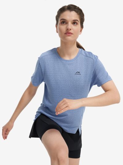 Лот: 25543797. Фото: 1. Футболка женская Athlex, Голубой. Другое (спортивная одежда)