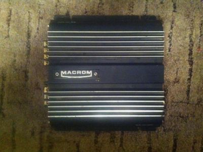 Лот: 5988613. Фото: 1. Усилитель macrom. Усилители
