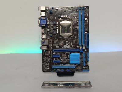 Лот: 25651936. Фото: 1. Материнская плата ASUS B75M-A... Материнские платы