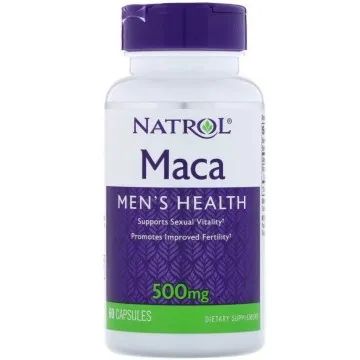 Лот: 22071195. Фото: 1. Natrol, Мака, капсулы, 60 шт. Игрушки