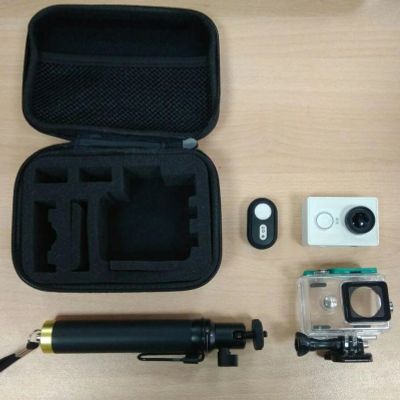 Лот: 9415841. Фото: 1. Xiaomi Yi Action camera 2K + блютуз... Экшн камеры
