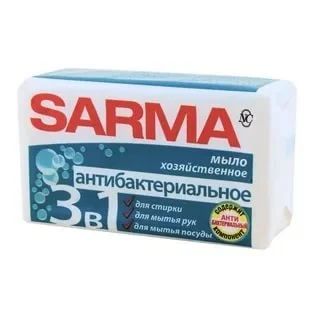 Лот: 19798582. Фото: 1. Мыло хозяйственное "САРМА" с антибактериальным... Разное
