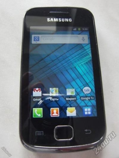 Лот: 5740601. Фото: 1. Samsung Galaxy Gio GT-S5660. Смартфоны