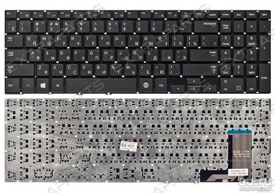 Лот: 15963438. Фото: 1. Клавиатура SAMSUNG NP450R5E черная. Клавиатуры для ноутбуков