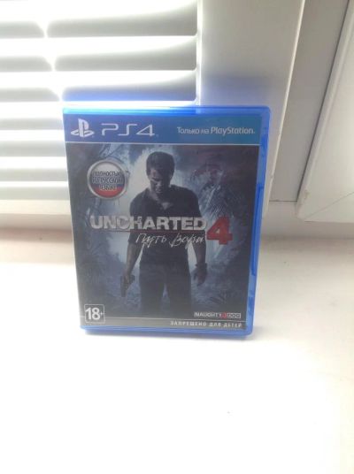 Лот: 7564566. Фото: 1. с 1 рубля Uncharted 4. Игры для консолей