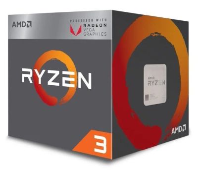 Лот: 1311191. Фото: 1. Процессор AMD Ryzen 3 2200G BOX. Процессоры