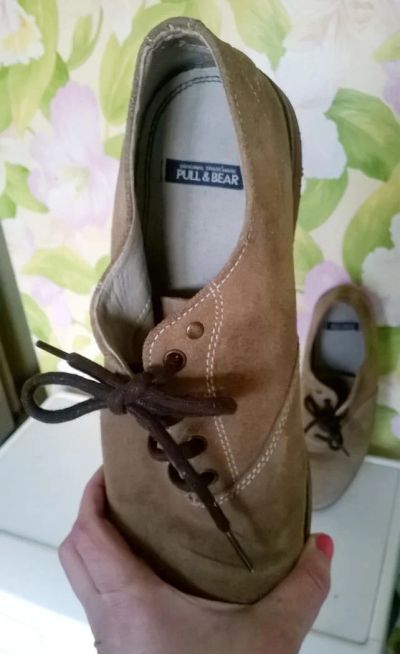 Лот: 5449724. Фото: 1. Ботинки мужские 'PULL & BEAR... Ботинки, полуботинки
