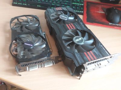 Лот: 17413591. Фото: 1. Asus Radeon HD 7970 DirectCU II... Видеокарты