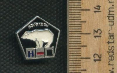 Лот: 17374616. Фото: 1. (№ 8027 ) значки Норильск. Памятные медали