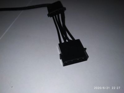 Лот: 16183781. Фото: 1. Переходник molex - 2pin7v, для... Шлейфы, кабели, переходники