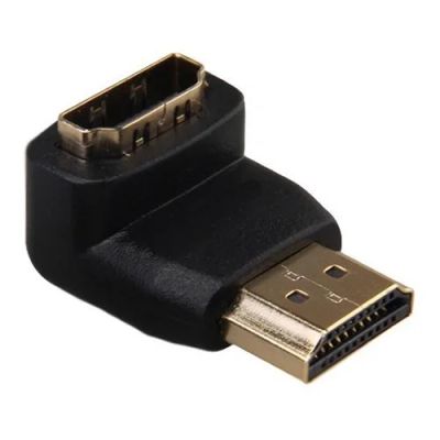 Лот: 2920950. Фото: 1. HDMI F to HDMI M соединитель переходник... Шлейфы, кабели, переходники