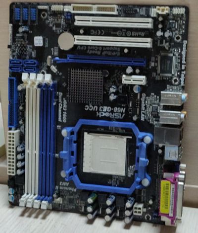 Лот: 18868140. Фото: 1. Материнская плата ASRock N68-GE3... Материнские платы