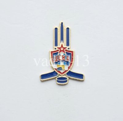 Лот: 10982922. Фото: 1. Хоккей значок ЦСКА Москва. Сувенирные
