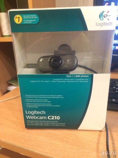 Лот: 9537926. Фото: 1. Вебкамера Logitech C210. Веб-камеры