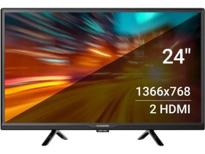 Лот: 23230404. Фото: 1. Телевизор SunWind SUN-LED24XB203... Телевизоры