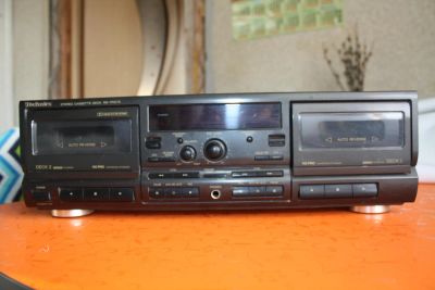 Лот: 5203047. Фото: 1. Двух кассетная дека Technics RS-TR575. Кассетные деки, магнитофоны