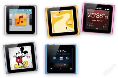 Лот: 1892963. Фото: 1. ipod nano 6g. Плееры