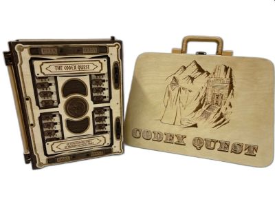 Лот: 23272572. Фото: 1. Книга головоломка игра Codex Quest. Настольные игры, карты