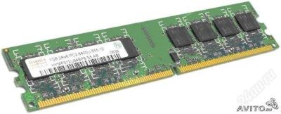 Лот: 1163908. Фото: 1. Hynix 1GB 2Rx8 PC2-6400U-555-12. Оперативная память