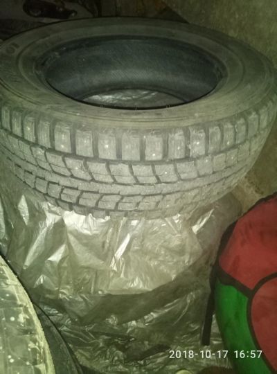 Лот: 12417876. Фото: 1. Dunlop 235/65 R17 шипы. Шины