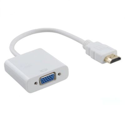 Лот: 17815189. Фото: 1. Переходник HDMI VGA без аудио-провода... Шлейфы, кабели, переходники