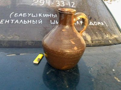 Лот: 4937999. Фото: 1. кувшин ручной работы 19в. Фарфор, керамика