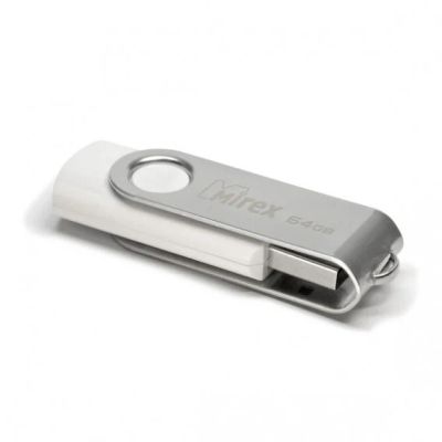 Лот: 18968780. Фото: 1. Флэш-диск Mirex 64Gb USB 2.0 SWIVEL... USB-флеш карты